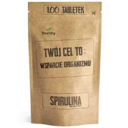 Twój Cel To: Wsparcie Organizmu - Spirulina 100 Tabletek - Simple Day