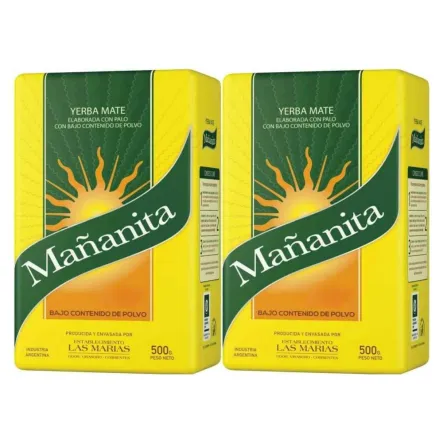 Yerba Mate Mananita 1 kg (2 x 500 g)