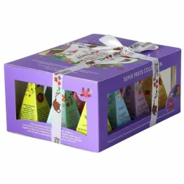 Kolekcja Herbat i Herbatek Bio Piramidki SUPER FRUITS Collection 24 g (12x 2 g) - English Tea Shop