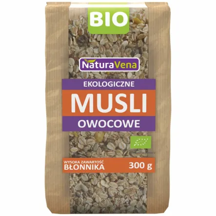 Musli Owocowe 300 g Bio - NaturAvena - Przecena Krótka Data Minimalnej Trwałości