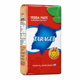 Yerba Mate Taragui Elaborada Con Palo Tradicional 0,25 kg