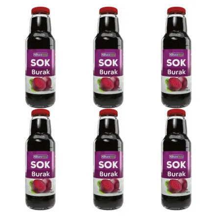 6 x Sok z Buraka 750 ml - NaturAvena