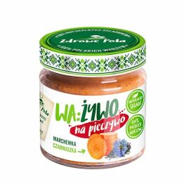 WA:ŻYWO Pasta z Marchewki z Czarnuszką 180 g - Joyfood