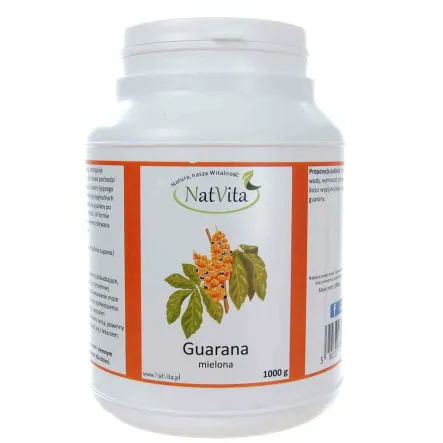 Guarana Mielona 1kg-Natvita 