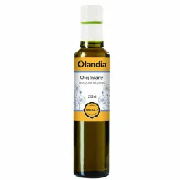 Olej Lniany Tłoczony na Zimno 250 ml - Olandia