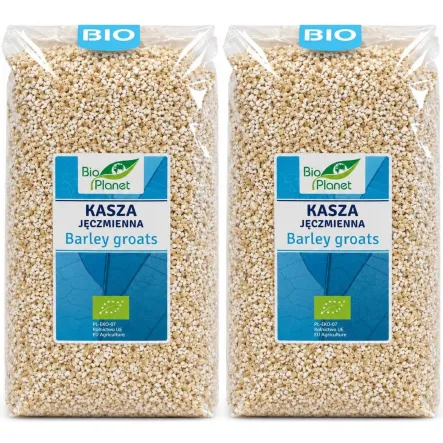 2 x Kasza Jęczmienna Bio 1 kg - Bio Planet