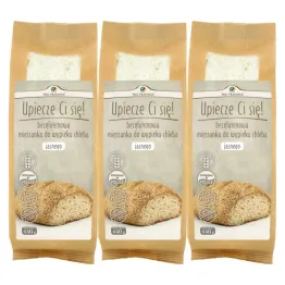 3 x Mieszanka Chleba Bezglutenowego Jasnego 440 g Pięć Przemian