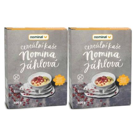 2 x Kaszka Instant Jaglano - Kukurydziana 300 g - Nominal