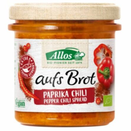 Pasta Kremowa z Papryką i Chili Bio 140 g - Allos