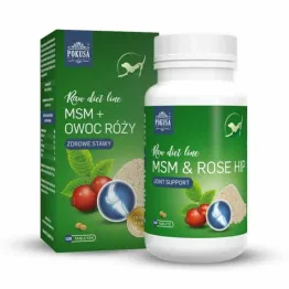 MSM +Owoc Dzikiej Róży Dla Psów i Kotów 120 Tabletek - Pokusa