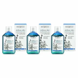 3 x Ziołowy Płyn do Płukania Jamy Ustnej 500 ml - Sylveco