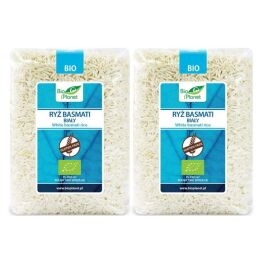 Zestaw 2 x Ryż Basmati Biały Bio 1 kg - Bio Planet