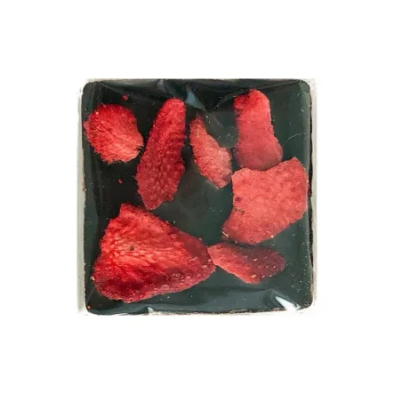 Mini Czekolada Ciemna z Truskawkami 20 g Santini