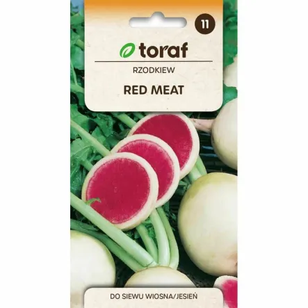 Rzodkiew RED MEAT Nasiona 1 g - Toraf