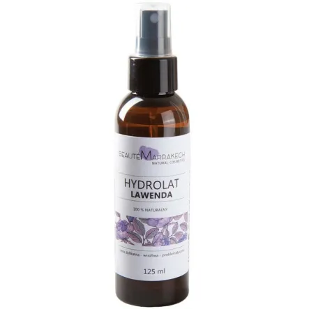 Hydrolat - Woda Lawendowa Naturalna 125 ml Spray - Beaute Marrakech