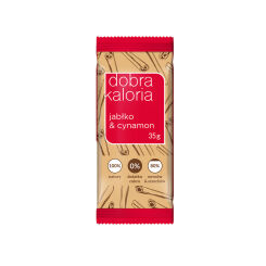 Baton Jabłko i Cynamon 35 g Kubara