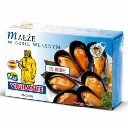 Małże w Sosie Własnym 115 g (70 g) - Vigilante