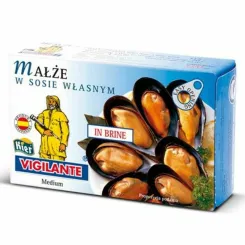 Małże w Sosie Własnym 115 g (70 g) - Vigilante