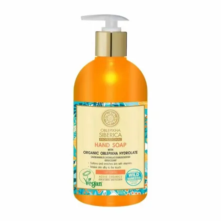 Mydło w Płynie Zmiękczające z Rokitnikiem 500 ml - Natura Siberica