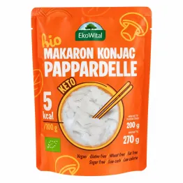 Makaron Konjac Pappardelle BIO Keto 270 g (200 g) - EkoWital