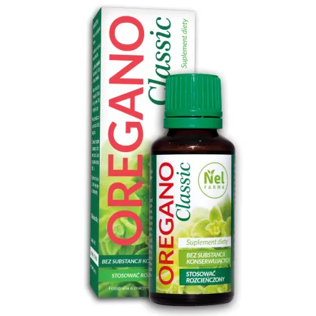 Oregano Classic Olejek z Oregano 30 ml Nelfarma 
