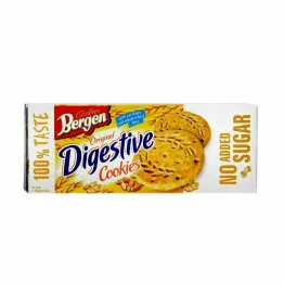  Ciastka Zbożowe Digestive Bez Dodatku Cukru 120 g Bergen 