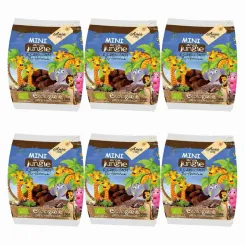 6 x Ciasteczka z Czekoladą Mini Jungle Bio 100 g - Ania