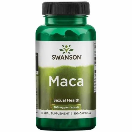 Maca 500 mg 100 Kapsułek - Swanson
