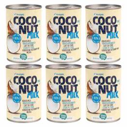 Zestaw 6 x Napój Kokosowy Coconut Milk Bio 400 ml Terrasana 