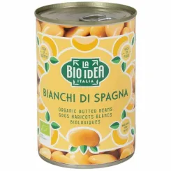 Fasola Masłowa Konserwowa Bio 400 g (240 g) - La Bio Idea