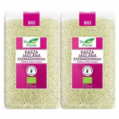 2 x Kasza Jaglana Ekspandowana - Proso Ekspandowane Bio 150 G - Bio Planet
