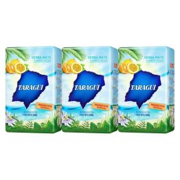 3 x Yerba Mate Taragui o Smaku Marakuja Tropical 500 G