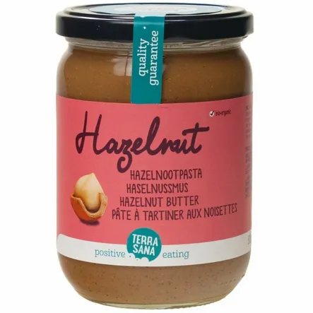 Krem z Prażonych Orzechów Laskowych Bio 500 g - Terrasana