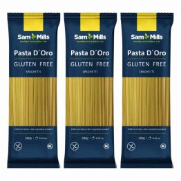 3 x Makaron Bezglutenowy SPAGHETTI 500 g - SamMills