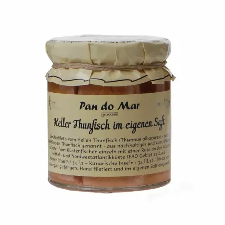 Tuńczyk w Sosie Własnym 220 g - Pan Do Mar