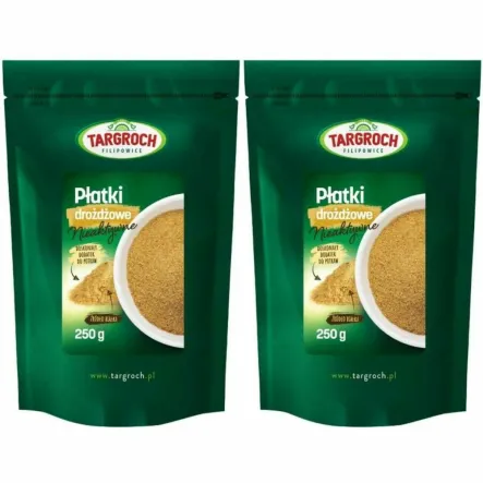 Zestaw 2 x Płatki Drożdżowe Nieaktywne 250 g - Targroch
