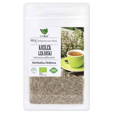 Kozłek Lekarski Korzeń Herbatka Ziołowa Bio 100 g Ecoblik 