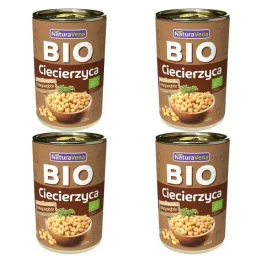 4 x Ciecierzyca w Puszce BIO 400 g - NaturAvena