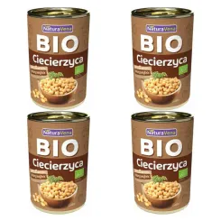 4 x Ciecierzyca w Puszce BIO 400 g - NaturAvena