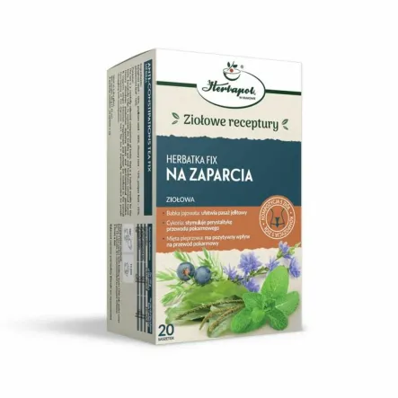 Herbatka NA ZAPARCIA FIX 40 g (20x 2 g) - Herbapol Kraków