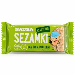Sezamki bez dodatku cukru 27 g - Naura