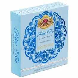 Zestaw Herbat Zielonych z Dodatkami BLUE TEA COLLECTION 40 Saszetek - Basilur