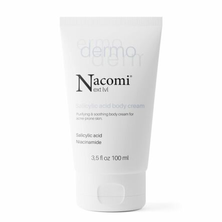 Krem do Ciała z Kwasem Salicylowym i Niacynamidem 100 ml - Nacomi