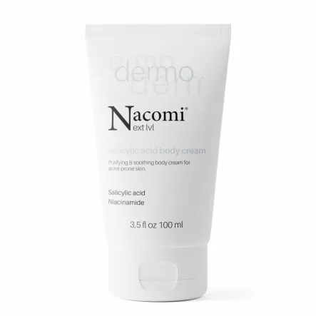 Krem do Ciała z Kwasem Salicylowym i Niacynamidem 100 ml - Nacomi