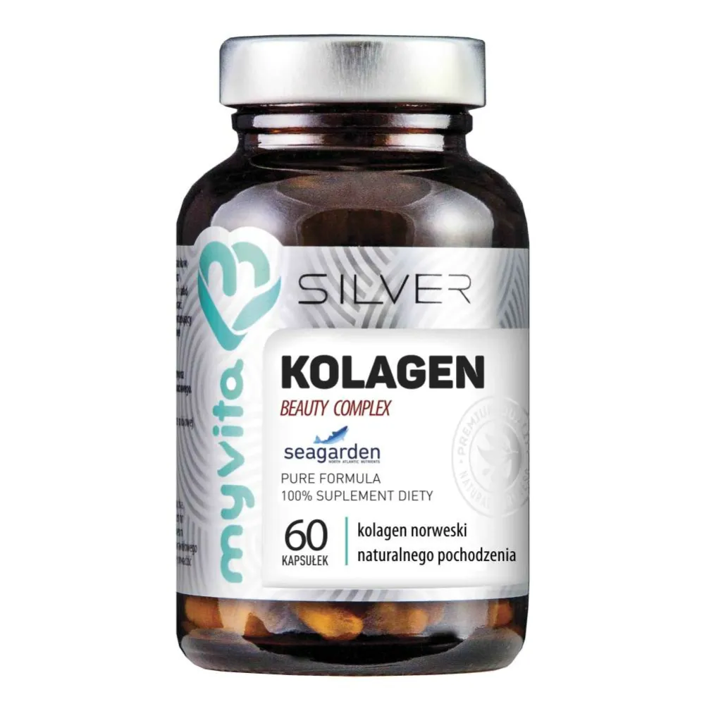 Silver Pure 100%  Kolagen Beauty 60 Kapsułek  MyVita