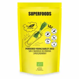 Sok z Młodego Jęczmienia Sproszkowany Bio 150 g - Bio Planet