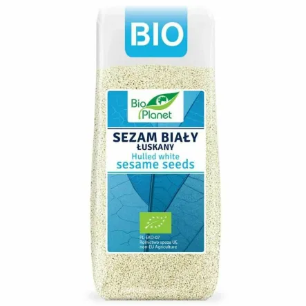 Sezam Biały Łuskany Bio 200 g - Bio Planet