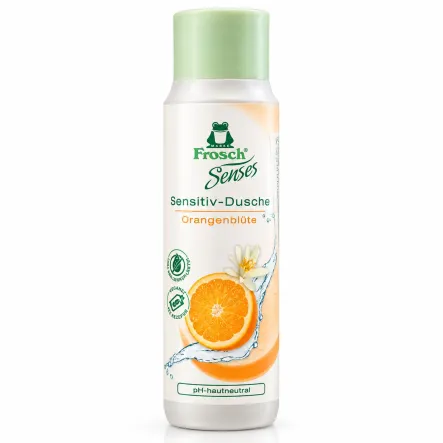 Żel pod Prysznic Kwiat Pomarańczy 300 ml - Frosch Senses
