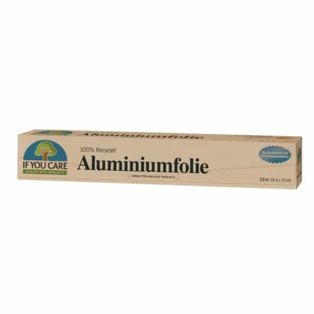 Folia Aluminiowa 100% z Recyklingu 10 m x 29 cm - If You Care