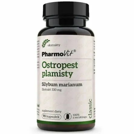 Ostropest Plamisty 90 Kapsułek - Pharmovit